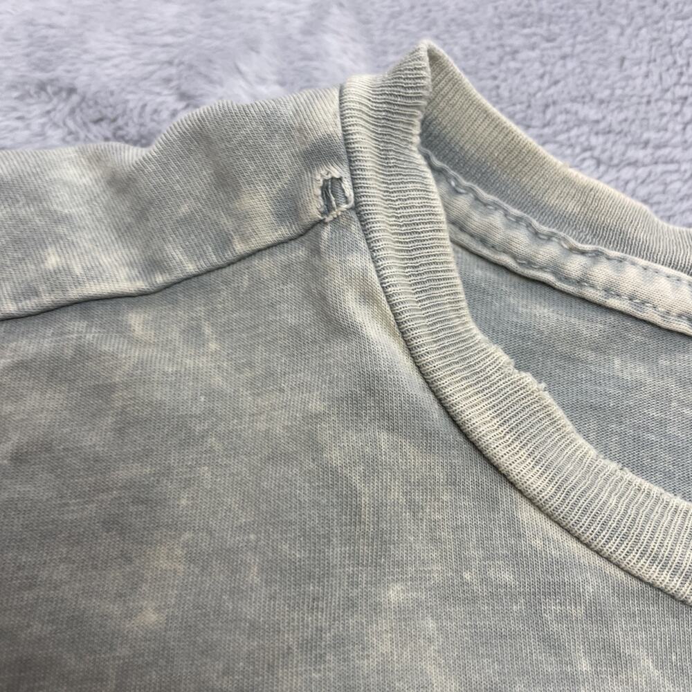 Jake Agave Mens Speedway BSA Tee Sz L Blue Vintage Wash Classic Cut Moto Grunge - Picture 15 of 16